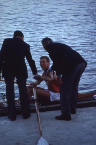 Championnat de France à Vichy - 1984Skiff TC - Michel Pinguet