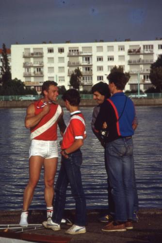 Championnat de France à Vichy - 1984Skiff TC - Michel Pinguet